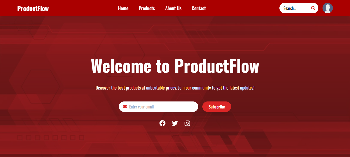 ProductFlow screenshot 1